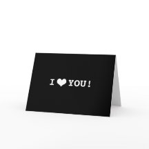 Ik hoor je gelukkig Valentijnsdag zwart-wit