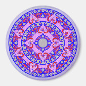 Ik hoor je Mandala Magneet (Voorkant)