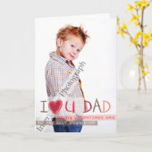 Ik hoor je, papa kaart (Gele Bloem)