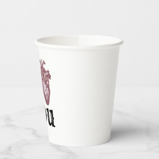 Ik hoor je papieren bekers (Links)