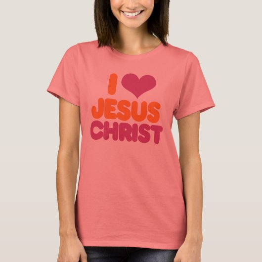 Ik hoor Jezus Christus T-shirt (Voorkant)