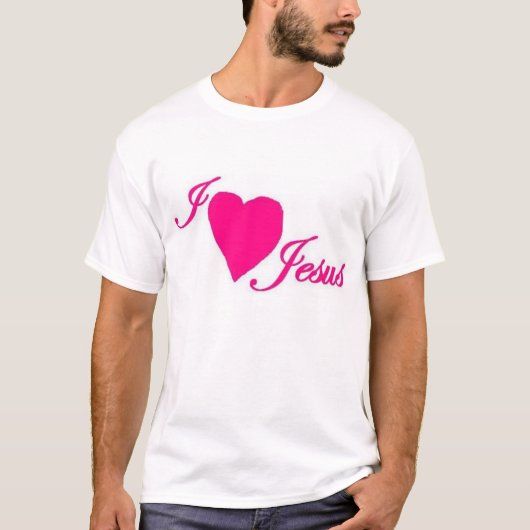 Ik hoor Jezus T-shirt (Voorkant)
