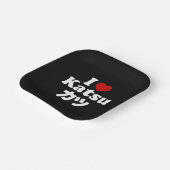 Ik hoor Katsu カ ツ Papieren Bordje (Gebogen)