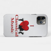 Ik hoor klassieke muziek Case-Mate iPhone case (Achterkant (horizontaal))