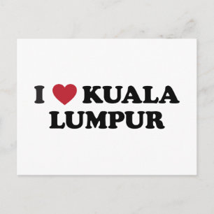 Ik hoor Kuala Lumpur Maleisië Briefkaart