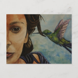 ik hoor lente briefkaart