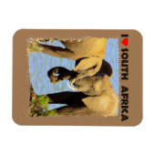 Ik hoor liefdevolle olifanten uit Zuid-Afrika Magneet (Horizontaal)