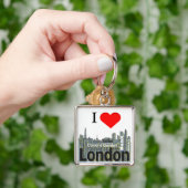 Ik hoor London Word Art Sleutelhanger (Hand)