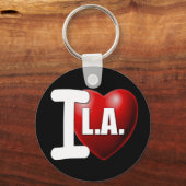 Ik hoor Los Angeles - Ik hou van LA Sleutelhanger (Voorkant)