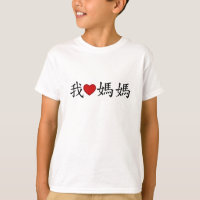 Ik hoor mama met traditionele Chinese karakters