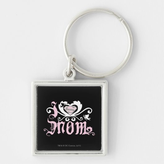 Ik hoor mama roze sleutelhanger (Voorkant)