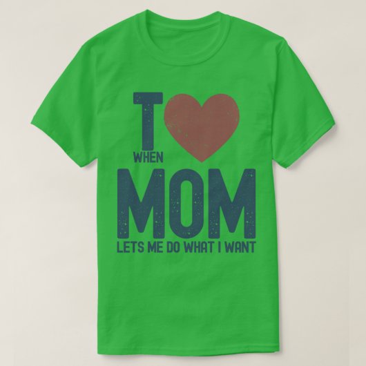 Ik hoor mama t-shirt (Design voorkant)