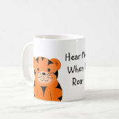 Ik hoor me als ik rij koffiemok (Voorkant links)