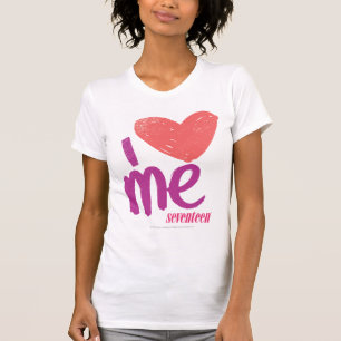 Ik hoor me roze Paars T-shirt