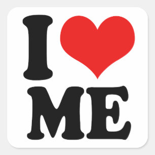 Ik hoor me vierkante sticker