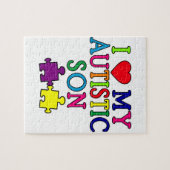 Ik hoor mijn Autististische zoon Legpuzzel (Horizontaal)