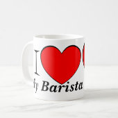 Ik hoor mijn Barista Koffiemok (Voorkant links)
