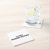 Ik hoor mijn Basset Hond Kartonnen Onderzetters (Insitu)