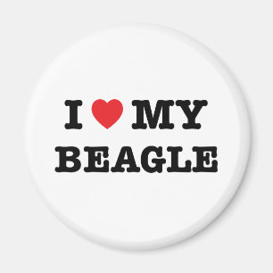 Ik hoor mijn Beagle Magnet