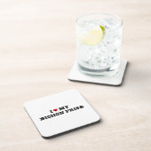 Ik hoor mijn Bichon Frise Bier Onderzetter (Rechterzijde)