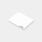 Ik hoor mijn Bichon Frise Post-it® Notes (Schuin)