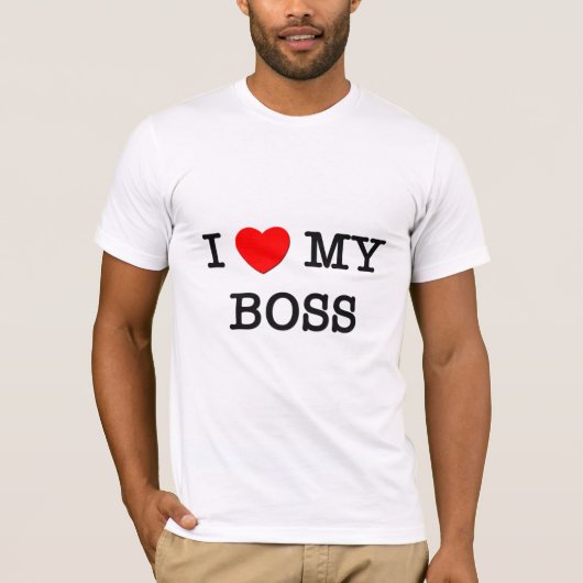 Ik hoor mijn BOSS T-shirt (Voorkant)