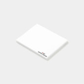 Ik hoor mijn Boston Terrier Post-it aantekeningen Post-it® Notes (Schuin)