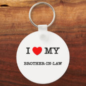 Ik hoor mijn BROTHER-IN-LAW Sleutelhanger (Voorkant)