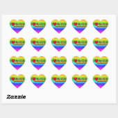Ik hoor mijn CLS LAB WETENSCHAPPELIJK Hart Sticker (Vel)