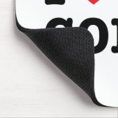 Ik hoor mijn Corgi Mousepad Muismat (Hoek)