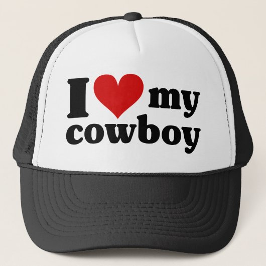 Ik hoor mijn Cowboy Trucker Pet (Voorkant)