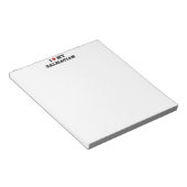 Ik hoor mijn Dalmatische Notitieblok (Schuin)