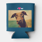 Ik hoor mijn Doberman Blikjeskoeler (Voorkant)