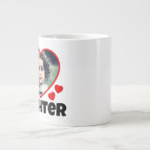 Ik hoor mijn dochter persoonlijke foto grote koffiekop (Voorkant)