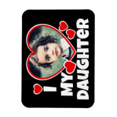 Ik hoor mijn dochter persoonlijke foto magneet (Verticaal)