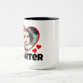 Ik hoor mijn dochter persoonlijke foto mok (Midden)