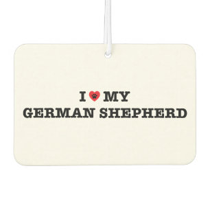 Ik hoor mijn Duitse Shepherd Car Air Freshener Luchtverfrisser