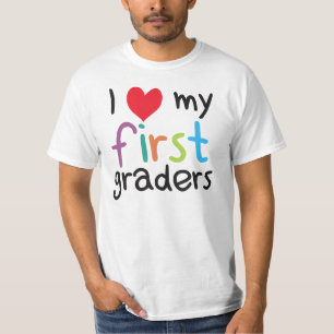 Ik hoor mijn eerste klas leraarsliefde t-shirt