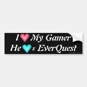Ik hoor mijn gamer - hij hoort de Everquest Bumpersticker