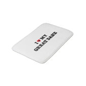 Ik hoor mijn geweldige deen badmat (Gekanteld)