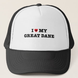 Ik hoor mijn geweldige deen trucker pet