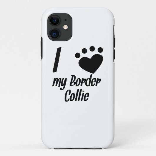 Ik hoor mijn grenscollie Case-Mate iPhone case (Achterkant)