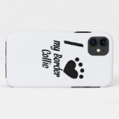 Ik hoor mijn grenscollie Case-Mate iPhone case (Achterkant (horizontaal))
