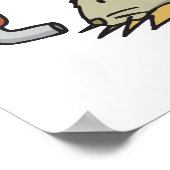 Ik hoor mijn hamster poster (Hoek)