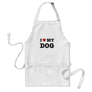 Ik hoor mijn hond standaard schort