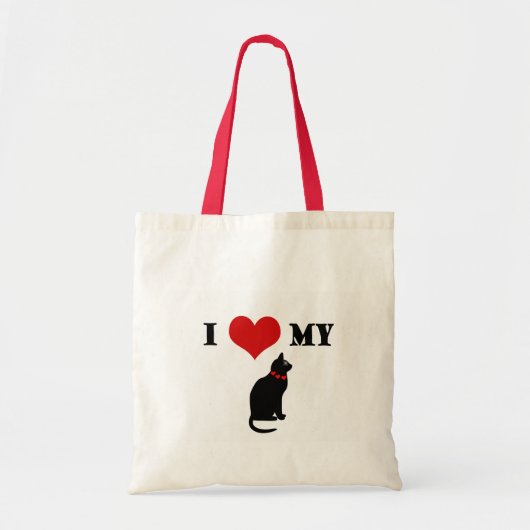 Ik hoor mijn kat tote bag (Voorkant)
