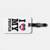 Ik hoor mijn Khmer-mensen Bagagelabel (Achterkant horizontaal)