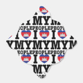 Ik hoor mijn Khmer-mensen Bedankdoosjes (Uitgevouwen)