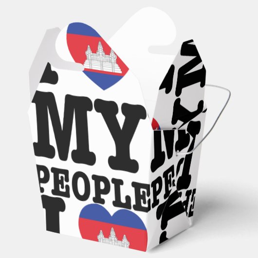 Ik hoor mijn Khmer-mensen Bedankdoosjes (Geopend)