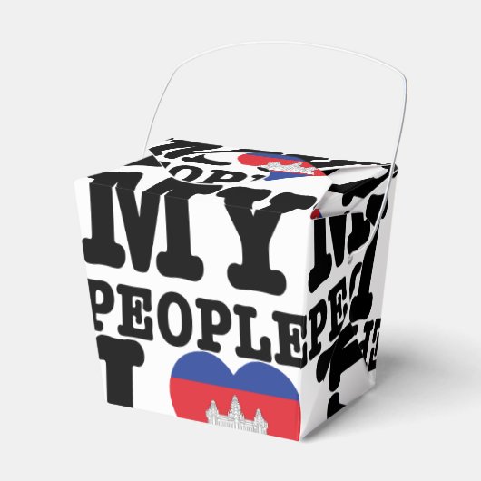 Ik hoor mijn Khmer-mensen Bedankdoosjes (Voorkant Zijde)